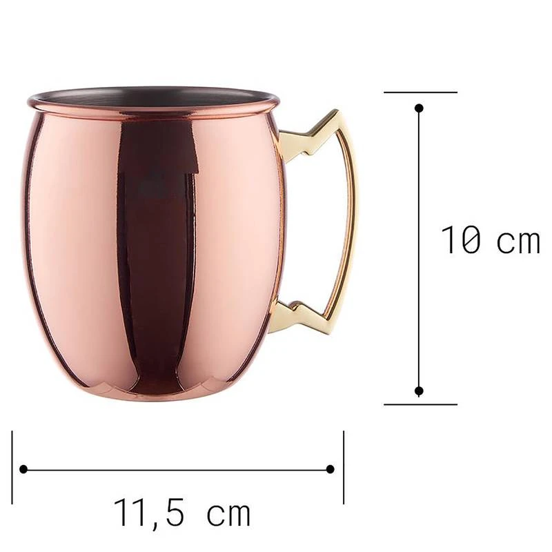 Tasses MOSCOW MULE II (lot De 4) - Image 4