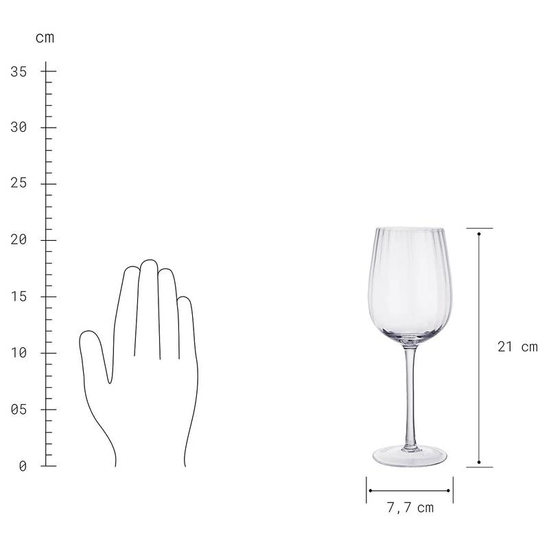 Verres à Vin Blanc-Set CRYSTAL CLUB (6) - Image 8