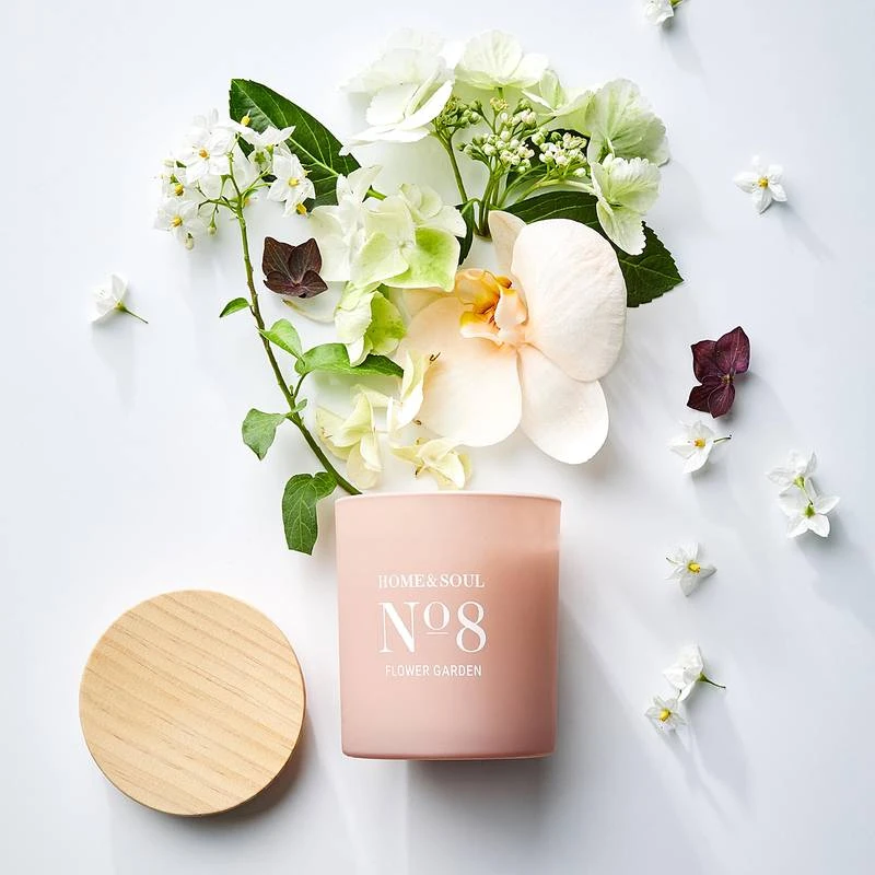 Bougie Parfumée Flower HOME & SOUL - Image 2
