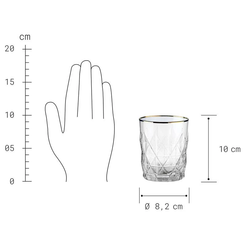 Verres UPSCALE (lot De 6) - Image 4