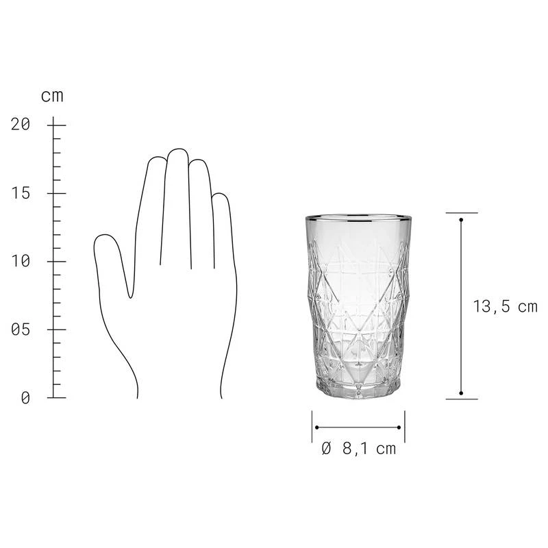 Verres à Cocktail UPSCALE (lot De 6) - Image 3