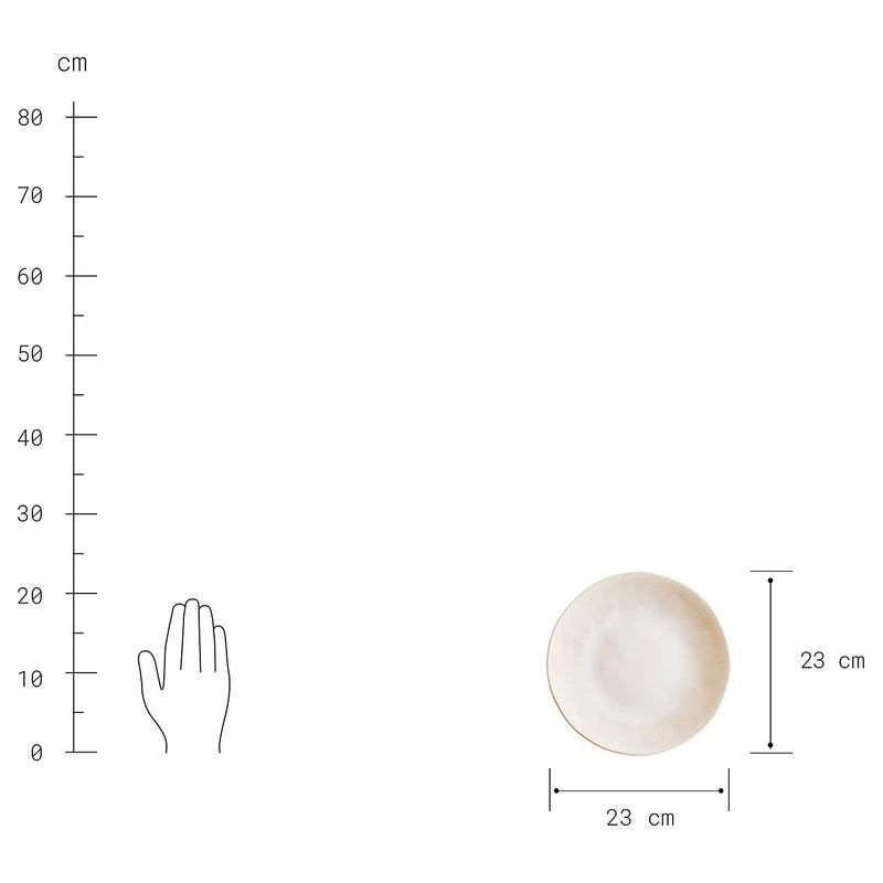 Assiette à Dessert ATLANTIS - Lot De 4 - Image 13