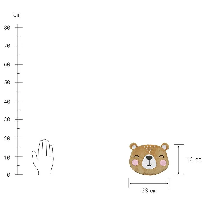 Coussin Chauffant TINY TOWN Ours - Image 5